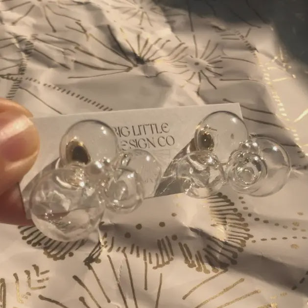 Glass Bubble Earrings - Doyle