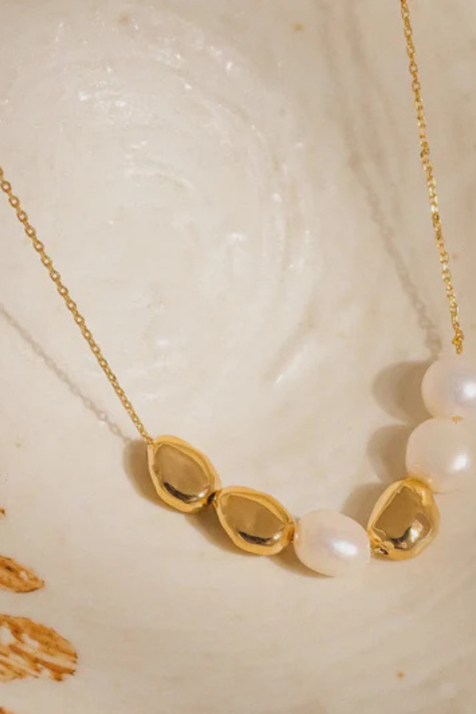 Maud Pearl Beaded Necklace