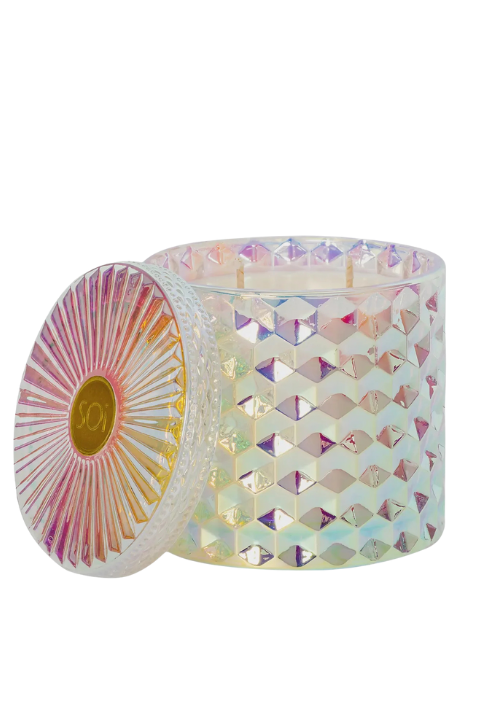 Sparkling Vanille 15oz Shimmer Candle 2 Wick