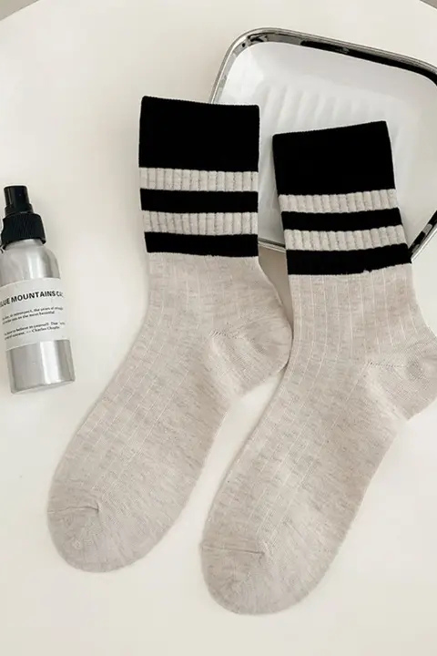 Vintage Striped Socks