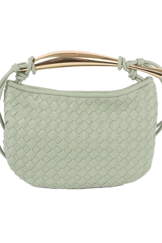 Gia Golden Handle Bag