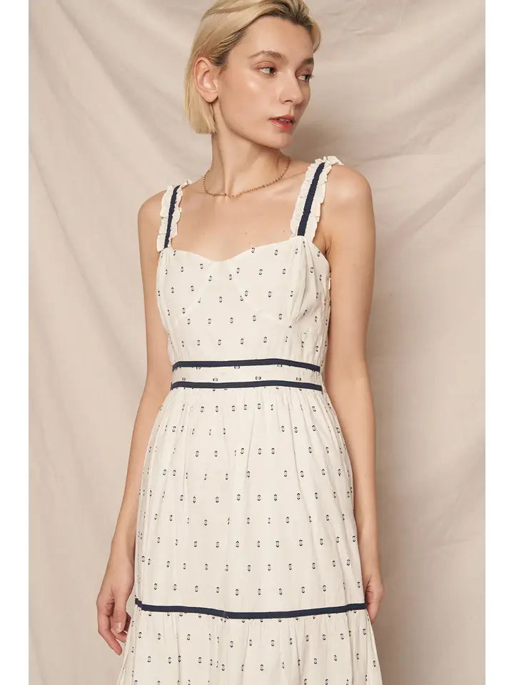 Sleeveless Open-Back Maxi Dress