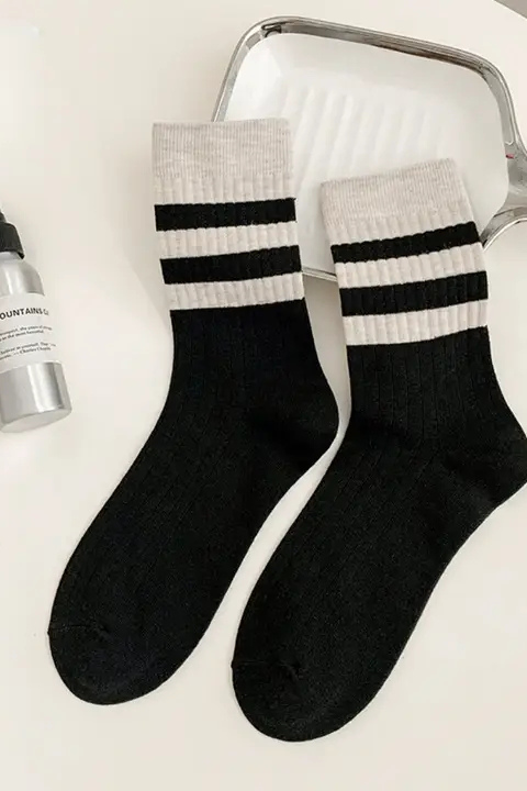 Vintage Striped Socks