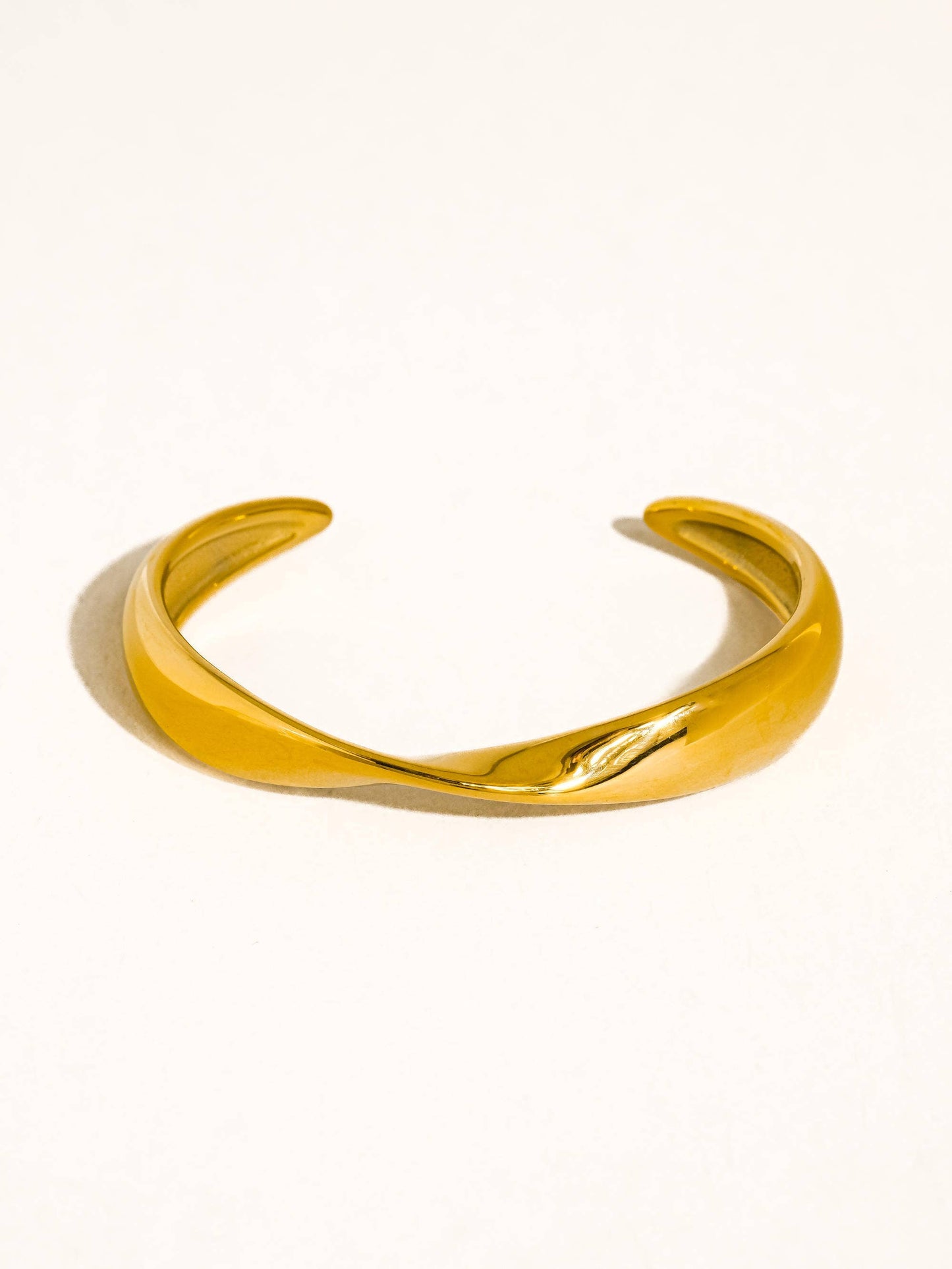 Fioren Sleek Twist Cuff Bracelet