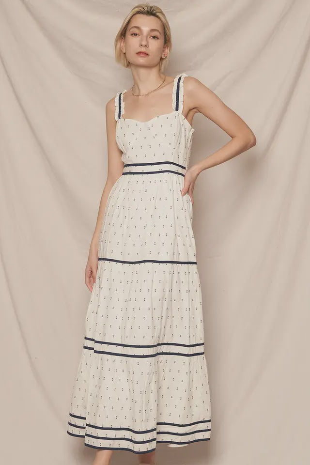 Sleeveless Open-Back Maxi Dress