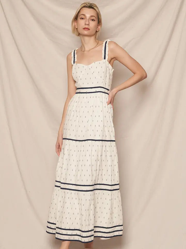 Sleeveless Open-Back Maxi Dress