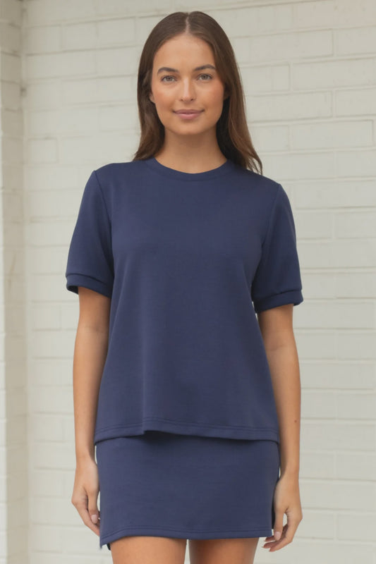 "Butter" Modal Round Neck Tee