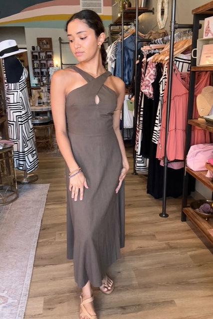Backyard Halter Dress