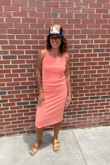 Neon Tank Dress