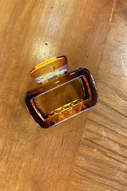 Glossy Square Hair Claws