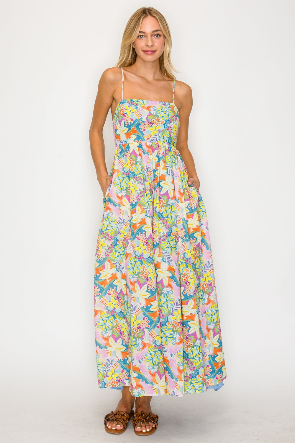 Eros Bouquet Maxi Dress