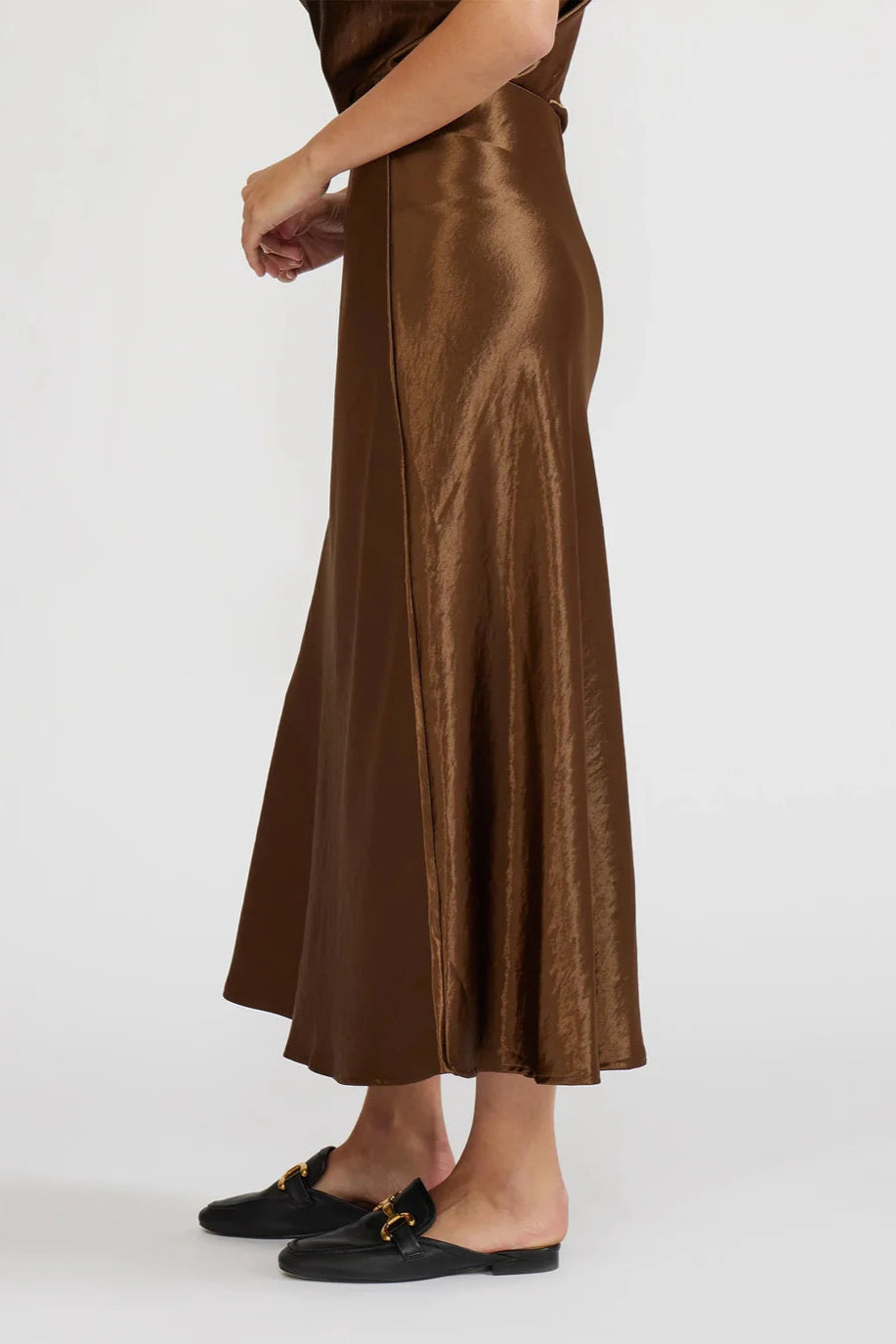 Barbara Satin Skirt