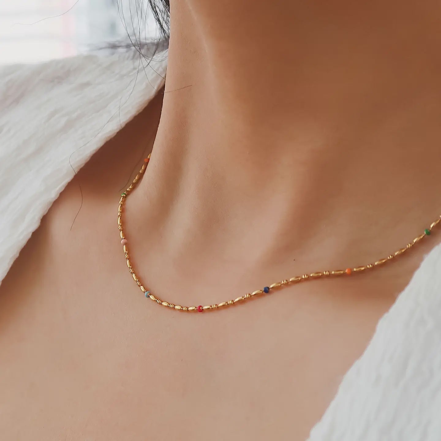 Tave Petite Beaded Necklace
