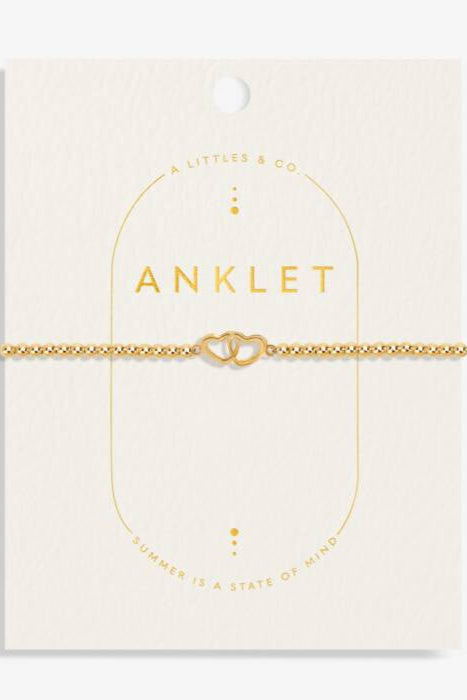 Linked Hearts Anklet