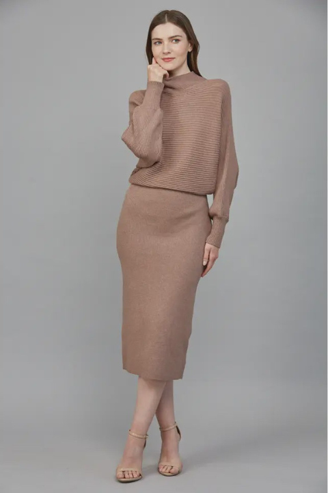 Batwing Sweater Dress