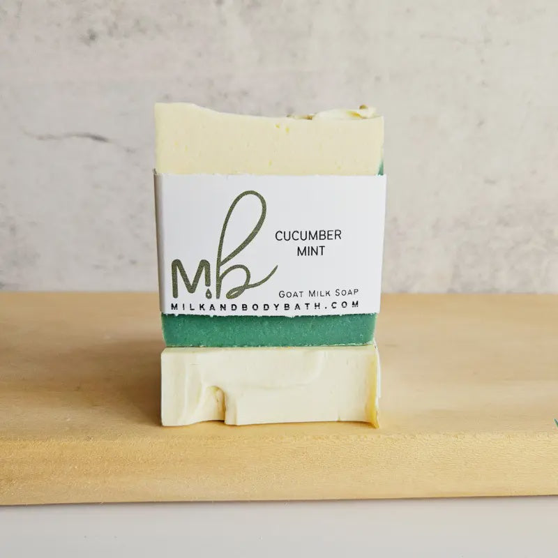 Cucumber Mint Goat Milk Soap