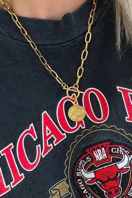 Coin Pendant Necklace