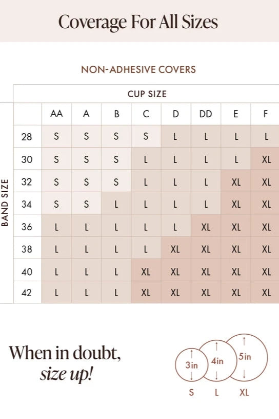 Non-Adhesive Nipple Covers