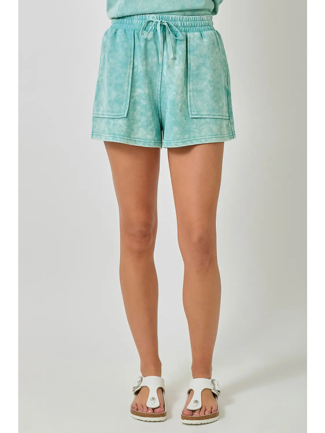 Washed Terry Shorts