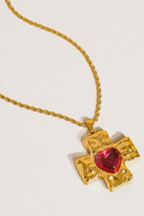 Homer Cross Necklace
