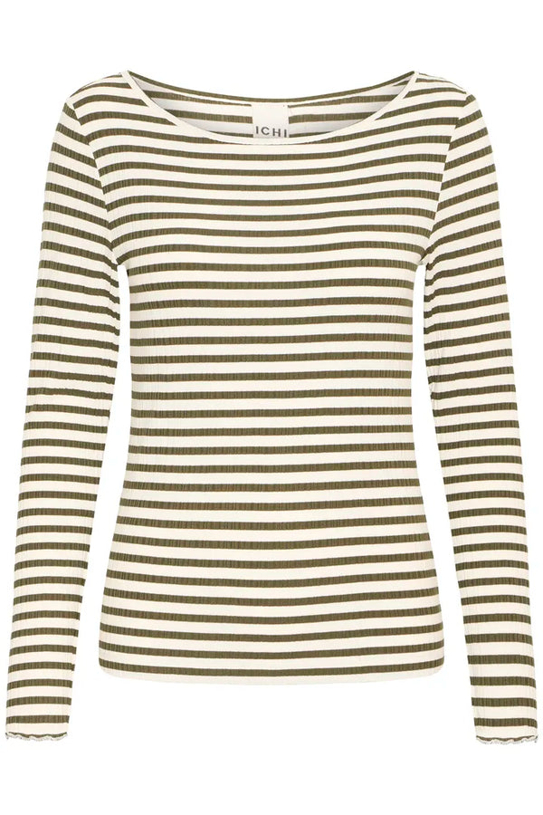 Cella Ribbed Long-Sleeved Top