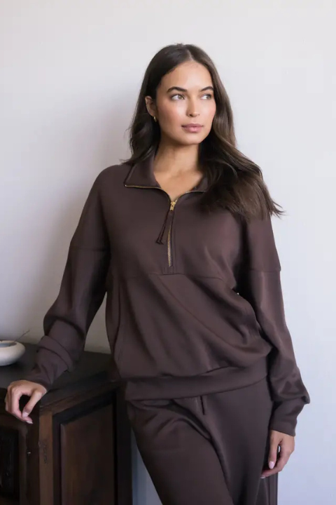 Nash Quarter Zip Top
