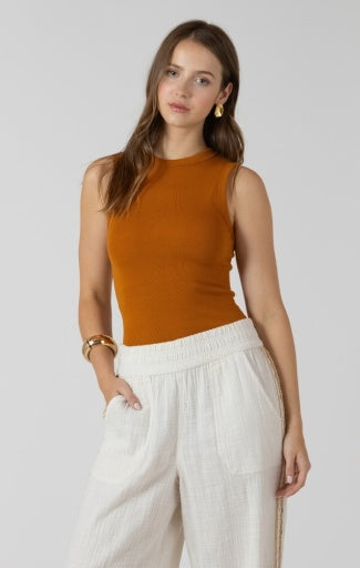 Golden Hour Ribbed Tank
