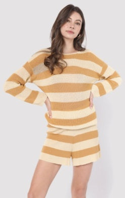 Serena Striped Sweater
