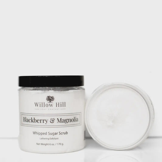 Blackberry & Magnolia Whipped Sugar Scrub