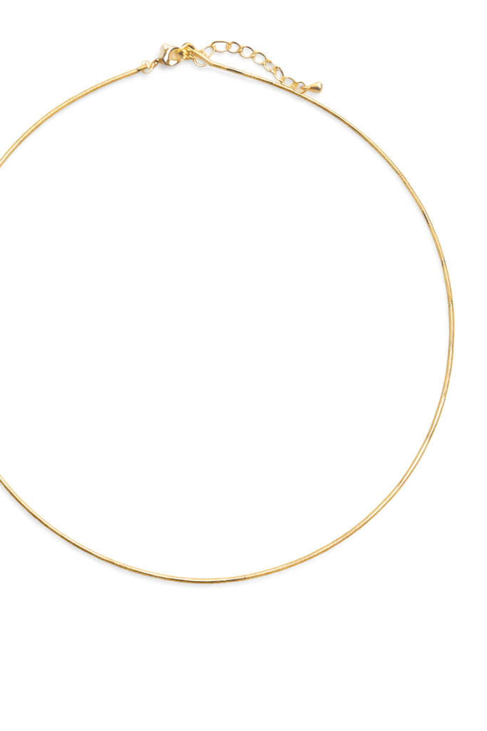 Gold Wire Necklace