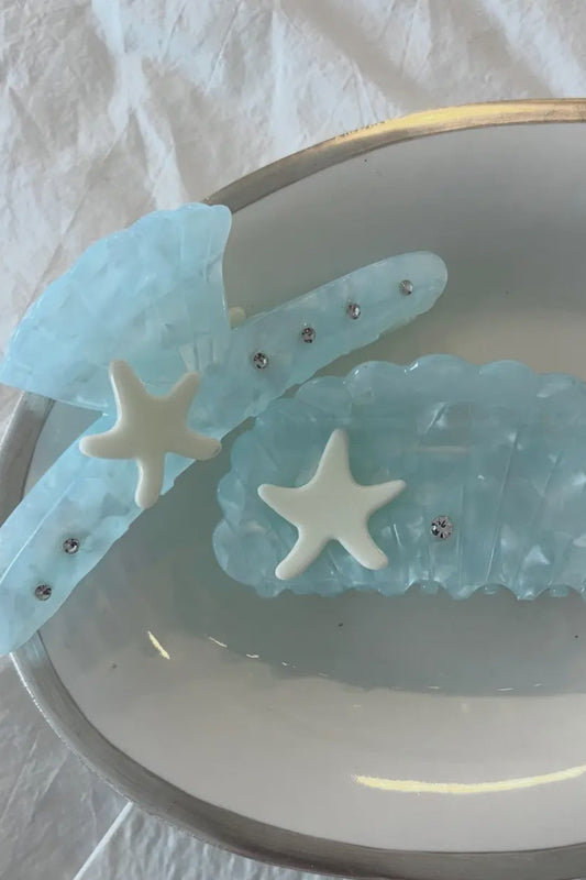 Avian Seashell Hair Claw