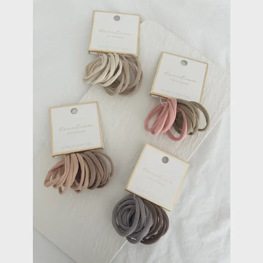 Assorted Minimalist Hair Elastics