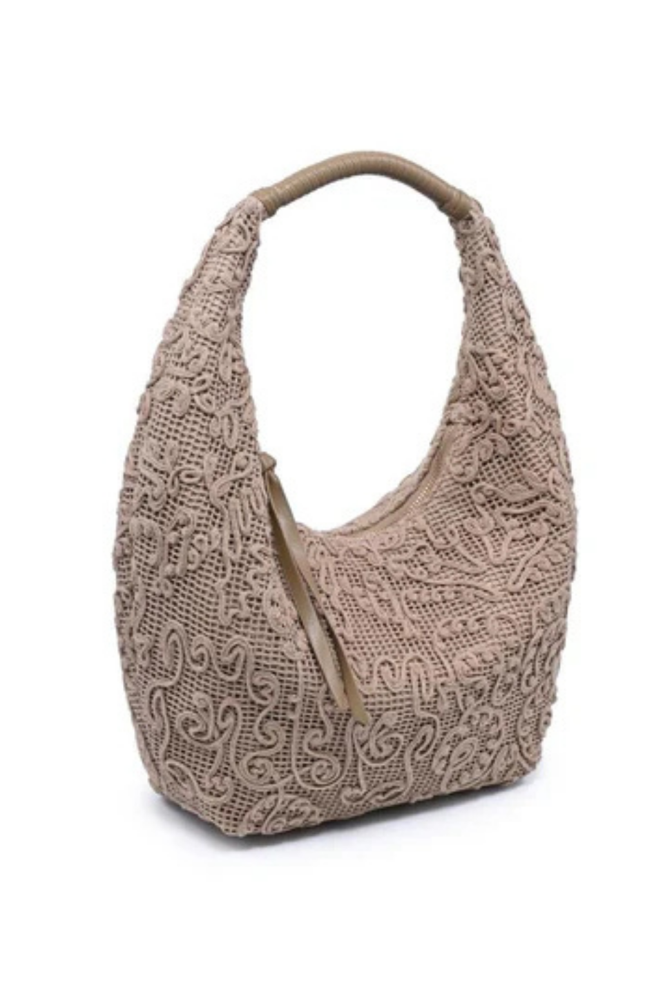 Micah Textured Hobo Bag