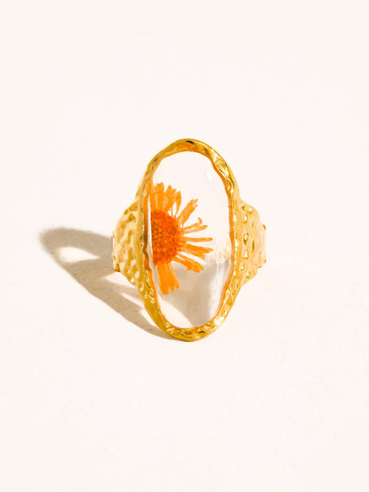 Mesa Sunflower Statement Ring