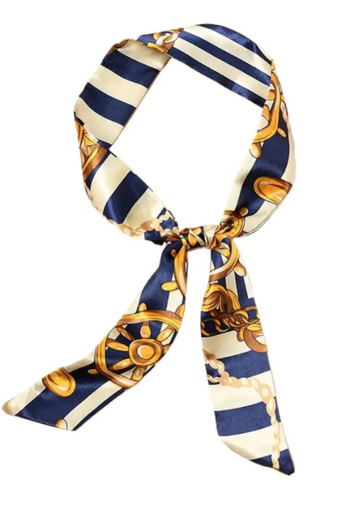 Classic Colorful Print Scarf