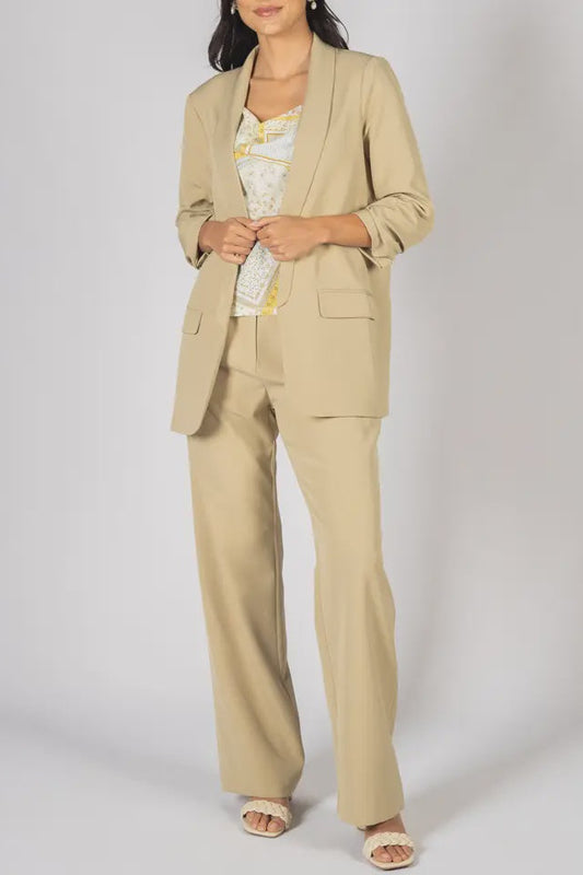 High Waisted Slouchy Trousers