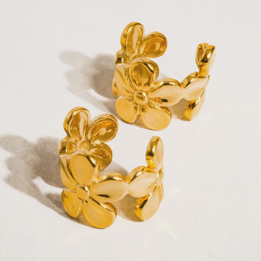 Ayana Floral Ear Cuff