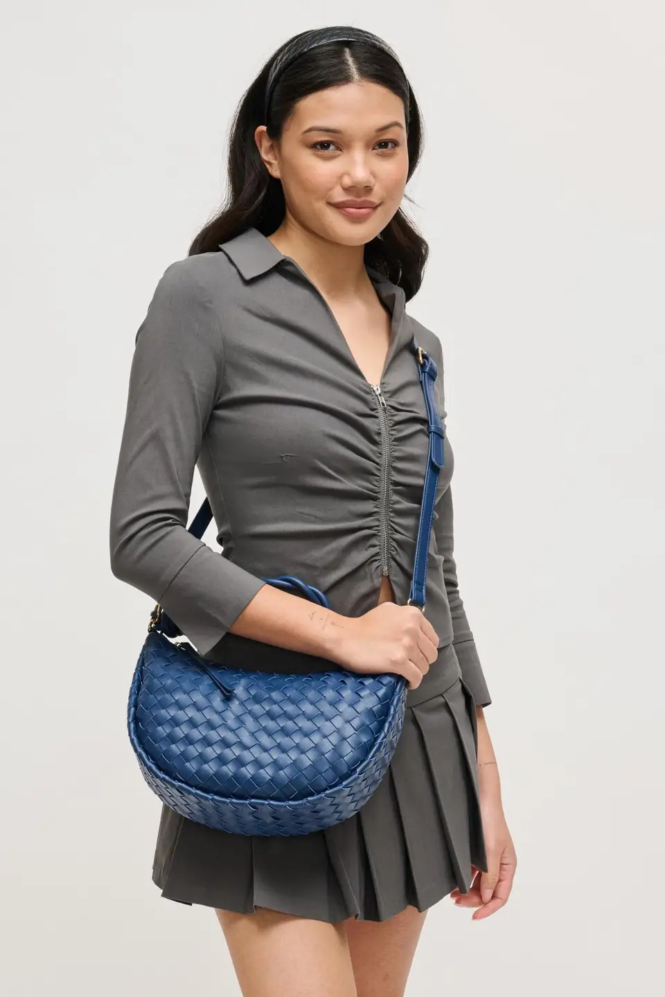 Violet Hobo Bag