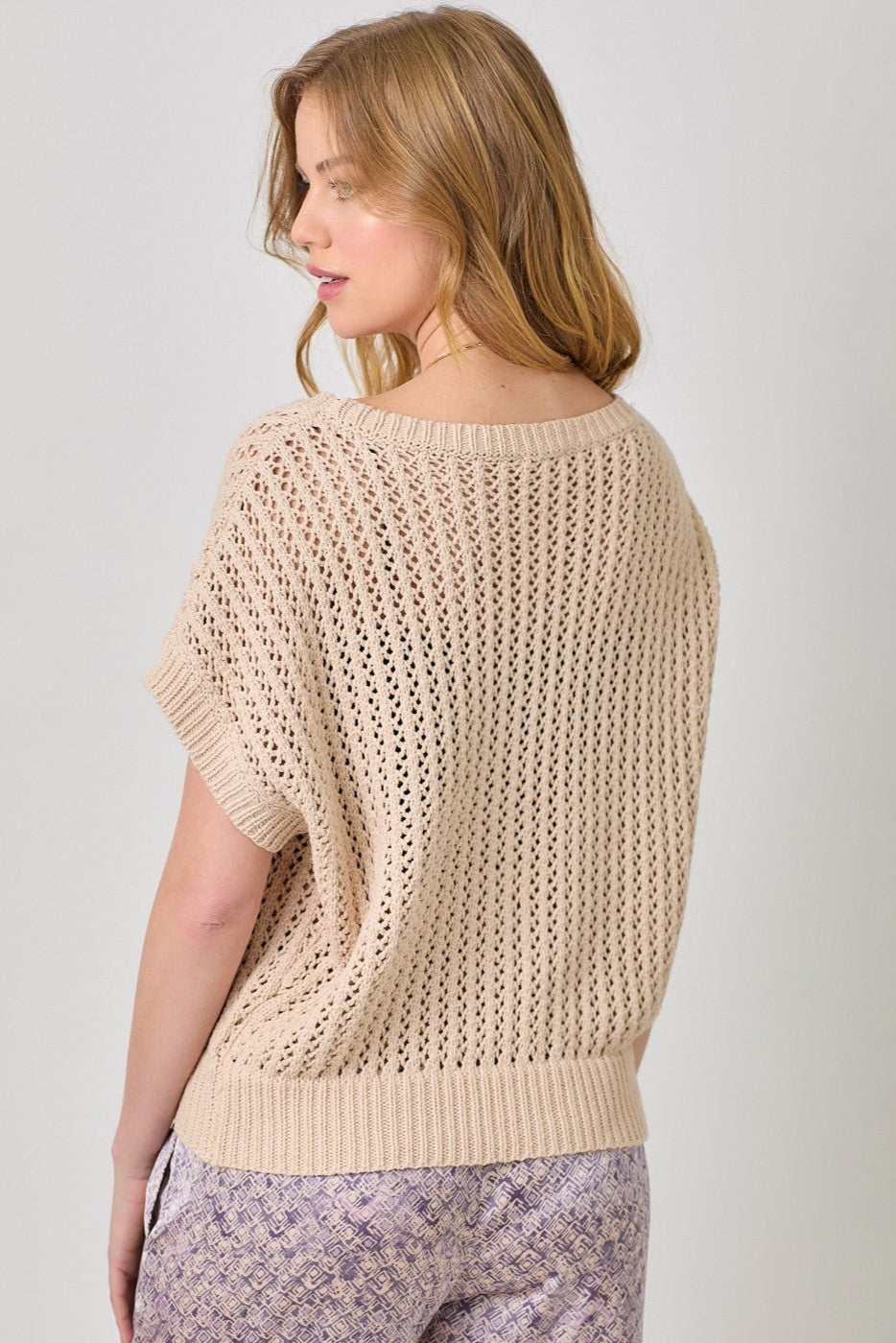 Crochet Pullover Sweater