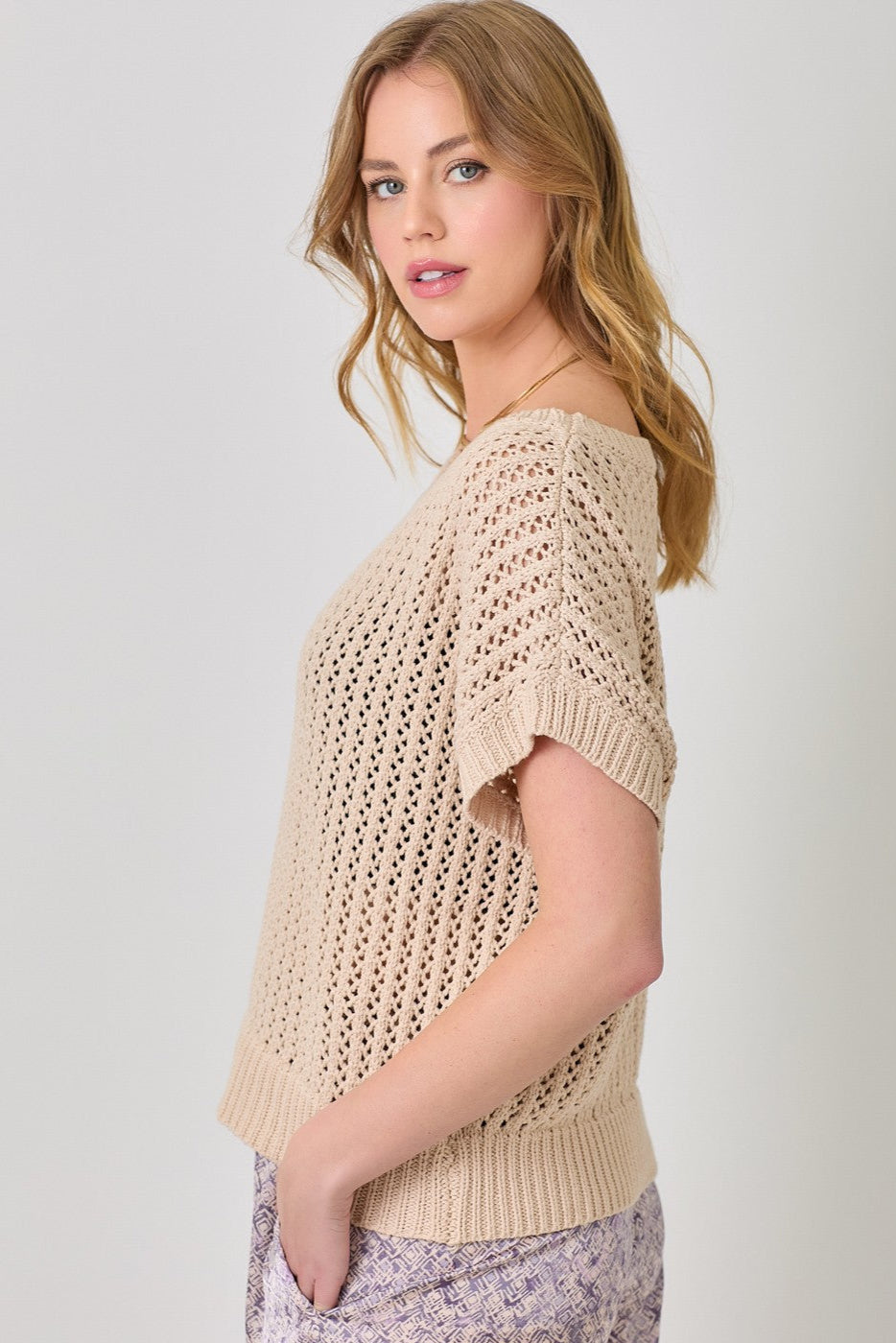 Crochet Pullover Sweater