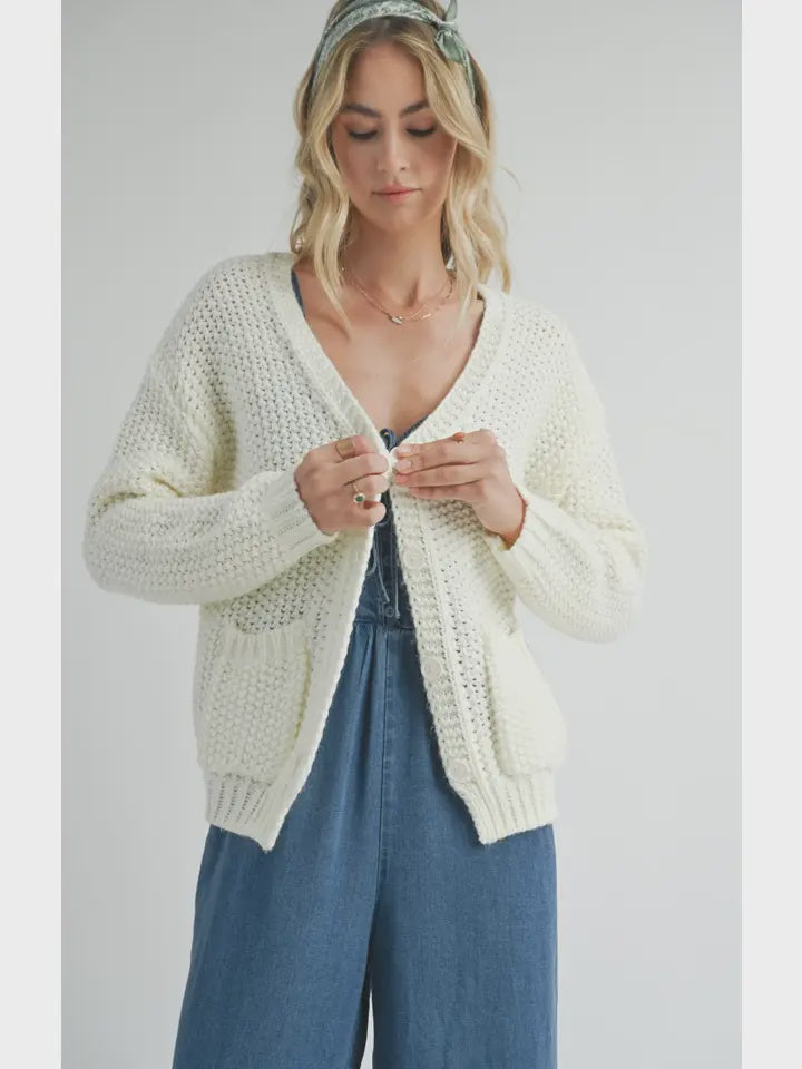 Eleanor Button Down Cardigan