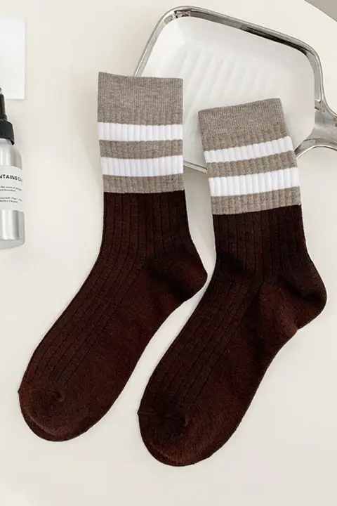 Vintage Striped Socks