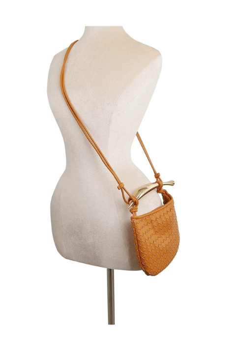 Gia Golden Handle Bag