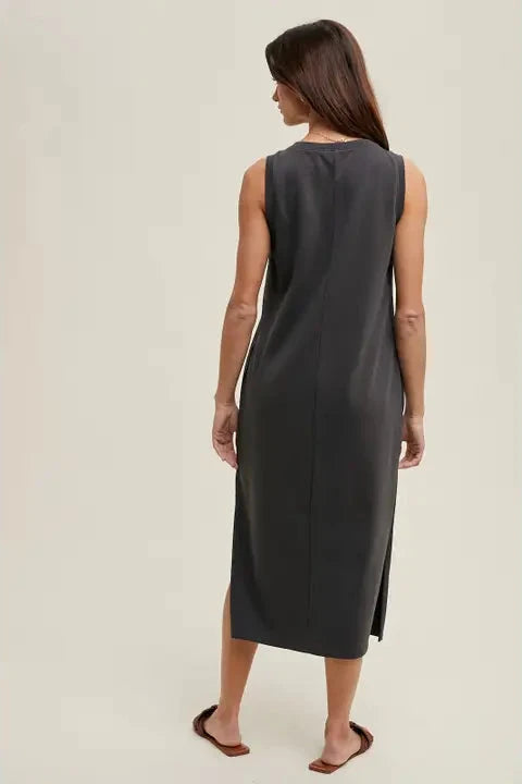 Priyanka V-Neck Midi Dress