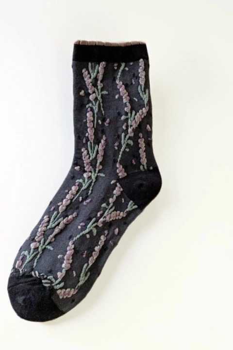 Elegant Floral Socks