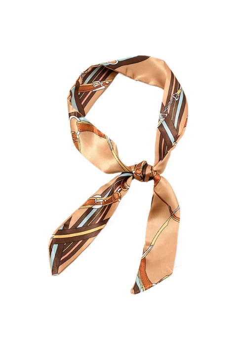 Classic Colorful Print Scarf