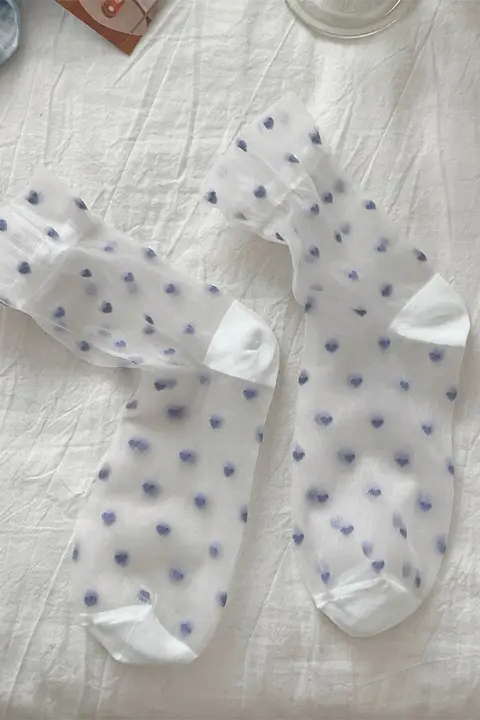 Sheer Heart Socks