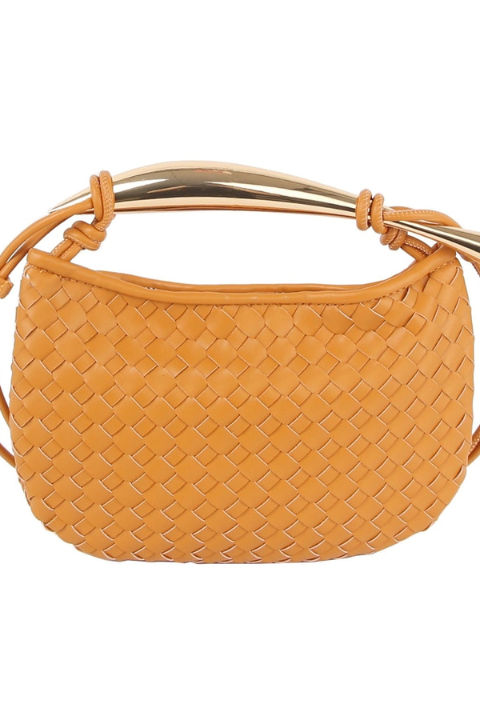 Gia Golden Handle Bag