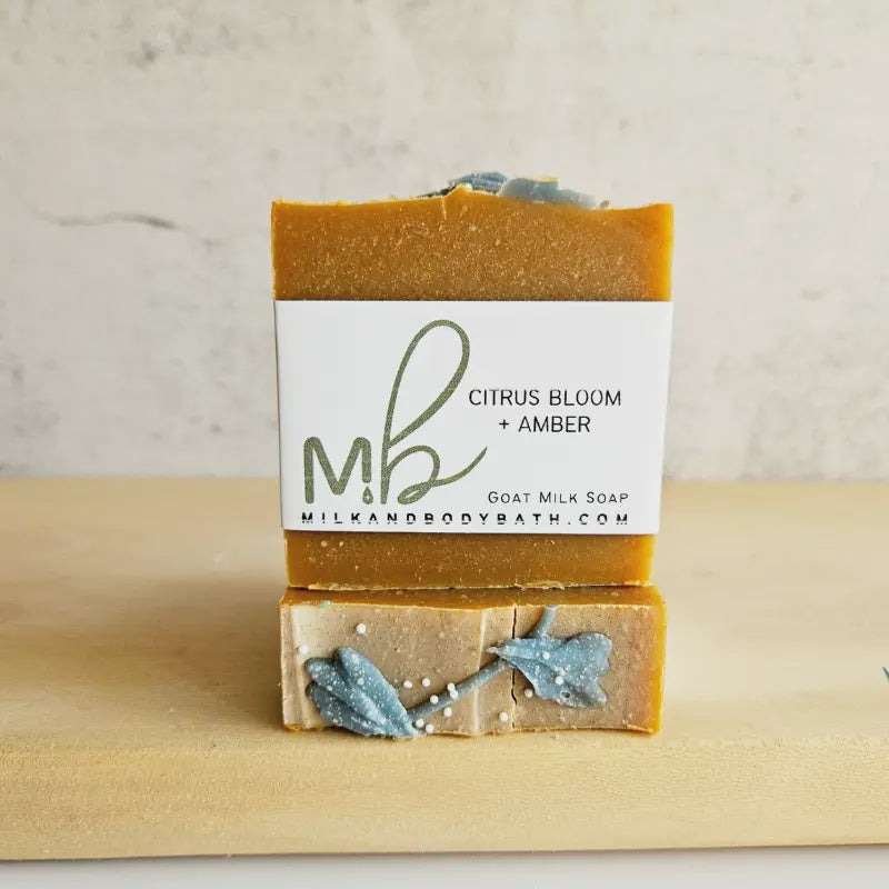 Citrus Bloom + Amber Goat Milk Soap