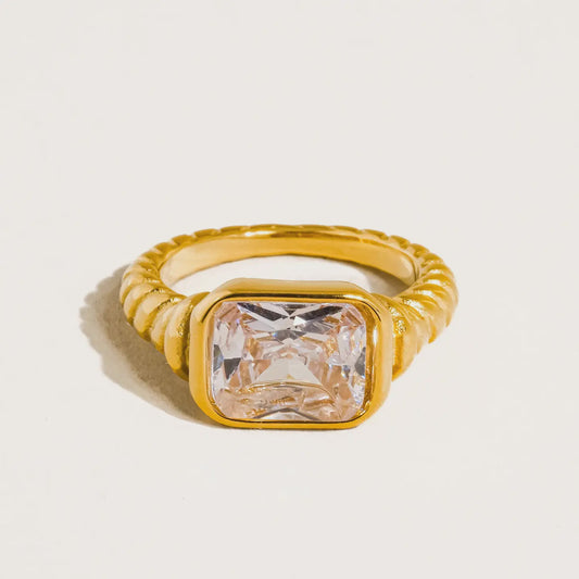 Laverne CZ Cocktail Ring